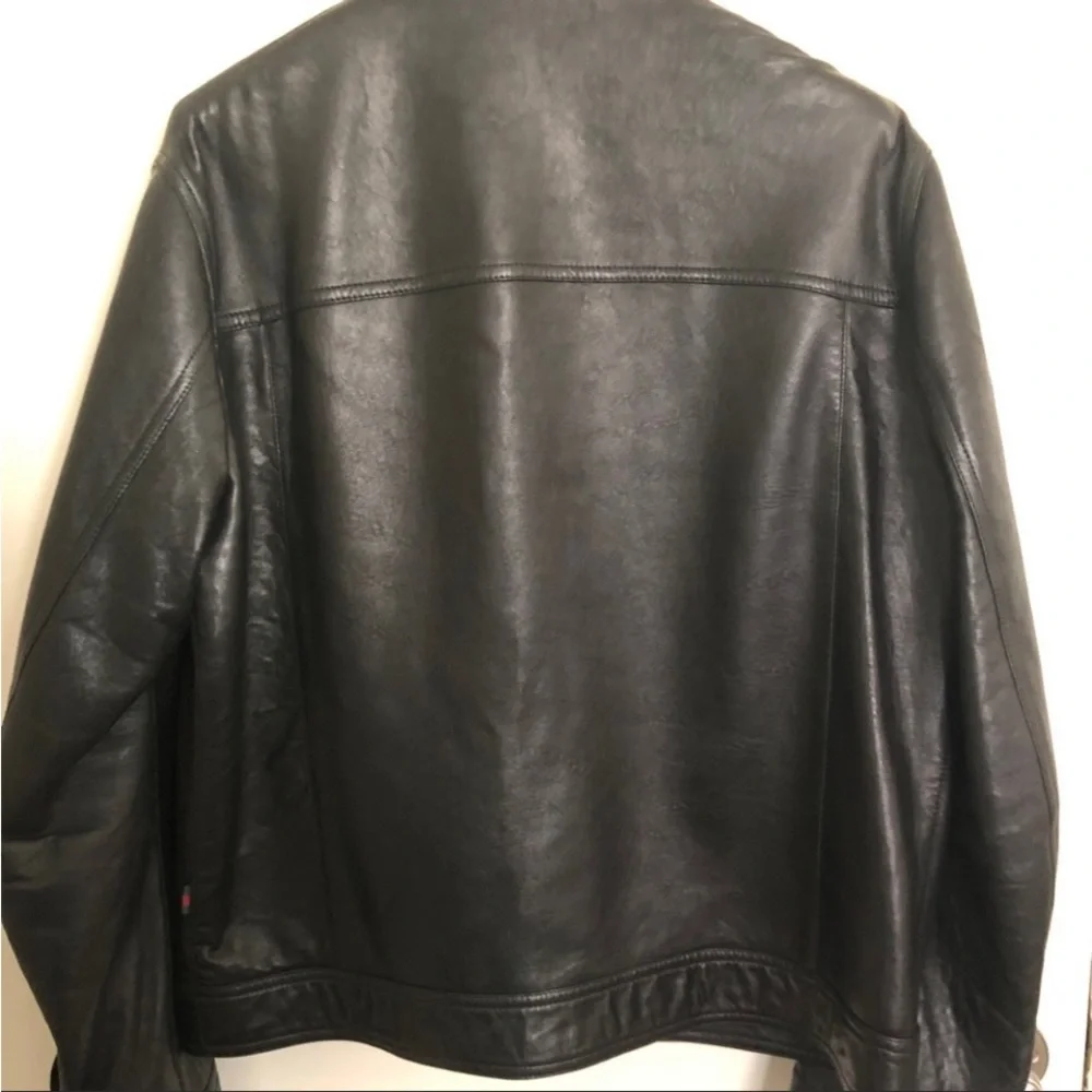 Gucci leather jacket